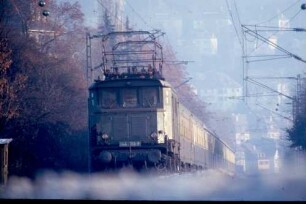 Gäubahn Stuttgart Nord Lok 144 018 Leerpersonenzug Stgt.-Hbf.-Stuttgart-West