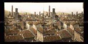 Panorama der Stadt Bologna, Italien