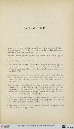 Sommaire