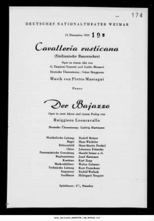 Der Bajazzo