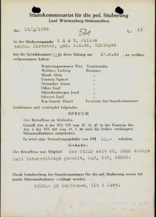 Wüst, Julius
