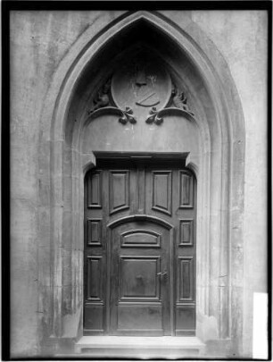 Kloster Lichtental Klosterkirche Portal der Nordseite des Ostchores (um 1300)