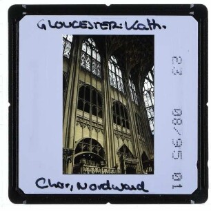 Gloucester, Kathedrale : Chor, Nordwand