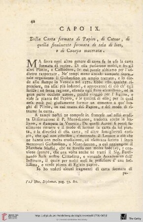 Capo IX