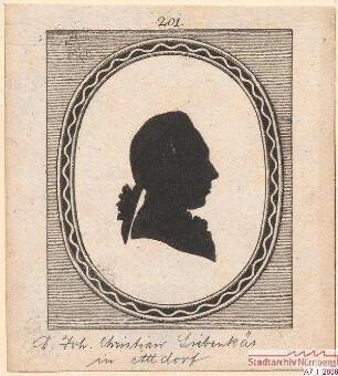 Dr. Johann Christian Siebenkees in Altdorf