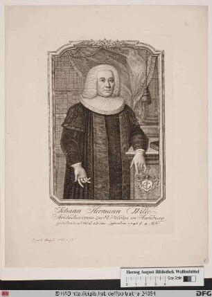 Bildnis Johann Hermann Wille