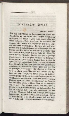 Siebenter Brief.