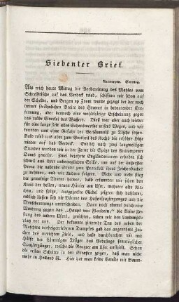 Siebenter Brief.