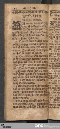 Trost-Lieder