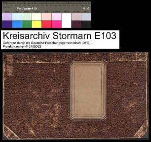Antrags- und Beschlußbuch der Flecken Reinfelder Spar- und Leihkasse zu Reinfeld
