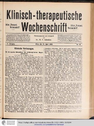 Nr. 16, 19. April 1902