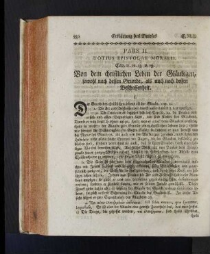 Pars II Totius Epistolae Moralis.
