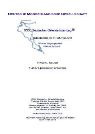 Turkey's perception of Europe