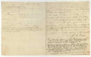 Geschäftliches Rundschreiben von Peter Anton Brentano vom 15. Juni 1795