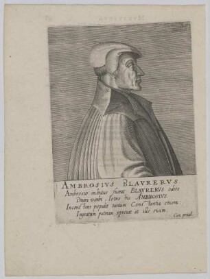 Bildnis des Ambrosivs Blavrervs