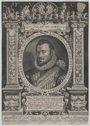 Bildnis des Iohannes Georgivs, Markgraf von Brandenburg