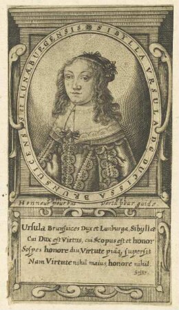 Bildnis der Sibylla Vrsula Ducissa Brunsuicensisi et Lunaeburensis