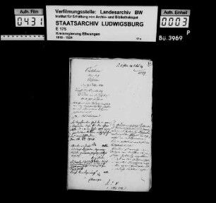 Grundherrliche Gefälle, OA Crailsheim