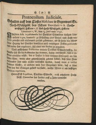 Protocollum Iudiciale.