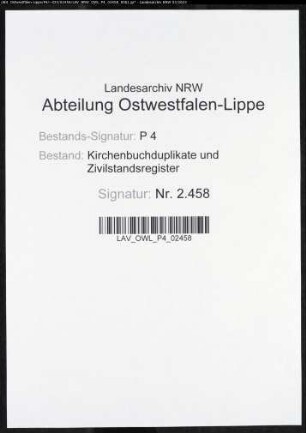 Kirchenbuchduplikat der katholischen Gemeinde Niedermarsberg (GHT 1842-1847). (Gemeinde: Niedermarsberg, katholische Gemeinde)