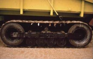 Fotografie: Transportgerät, Muldenkipper, Gummiraupenlaufwerk
