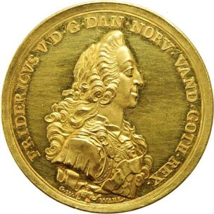 König Friedrich V. - 300. Jubiläum des Oldenburgischen Hauses auf dem dänischen Königsthron