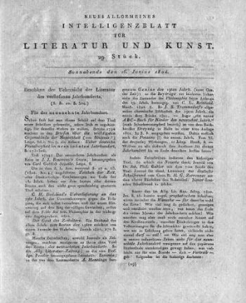 1804-06-16 : 29. Stück