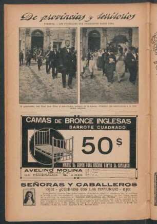 Formosa.- Los funerales del presidente Sáenz Peña