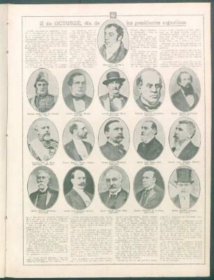 12 de Octubre, día de los presidentes argentinos