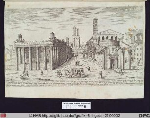 Vestigij del Tempio di Faustina.