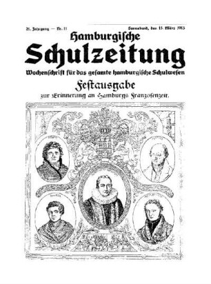 Zur Jahrhundertfeier der Deutschen Nation