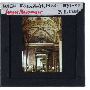 Wien, Kunsthistorisches Museum : Innenansicht