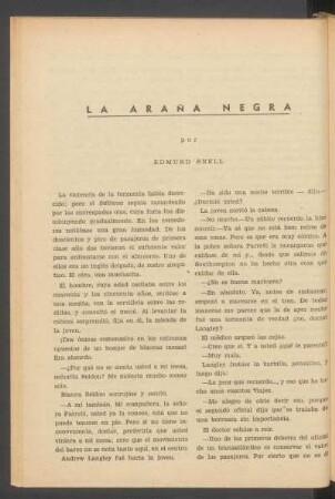 La araña negra