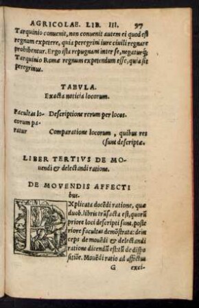 Liber Tertius De Movendi et delectandi ratione.