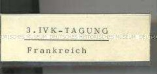 Tagung des Internationalen Vorbereitungskomitees für die 10. Weltfestspiele, (3. Tagung), Frankreich