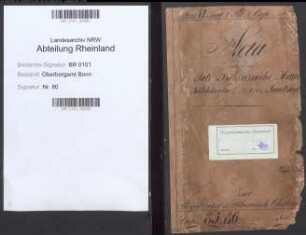 Bohrversuche auf Salz und Salzquellen zu Hanweiler und Rilchingen, Kreis Saarbrücken, Bergamt Saarbrücken