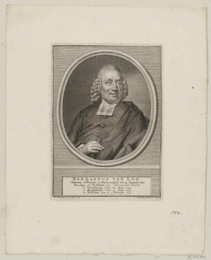 Bildnis des Hermannus van Loo