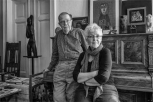 Wolf-Eike und Bärbel Kuntsche, Bildhauer, Malerin und Grafikerin