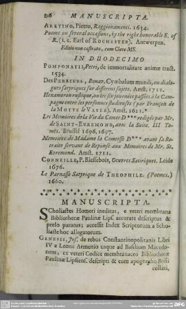 Manuscripta