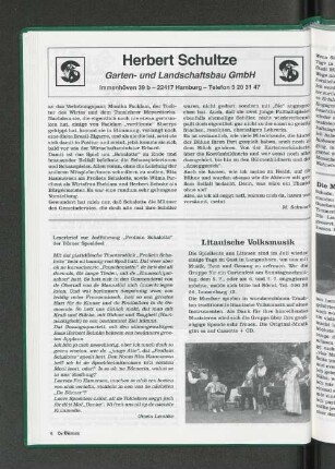 Litauische Volksmusik