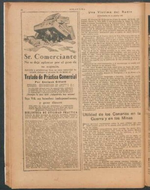 Utilidad de los canarios en la guerra y las minas