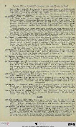 Jagd (Nr. 237-240)
