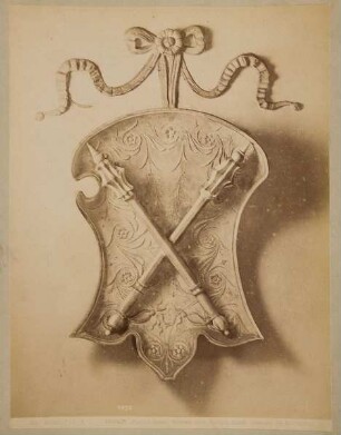 Giuliano da Sangallo: Wappen der Familie Gondi, Palazzo Gondi, Florenz