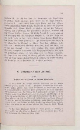 K) Schottland und Irland