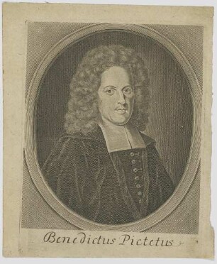 Bildnis des Benedictus Pictetus