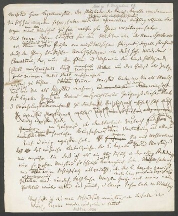 Brief an Louis Spohr : o.D.