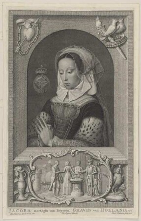 Bildnis der Jacoba, Gräfin von Holland