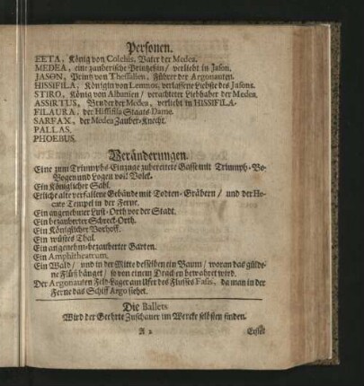 [Die Schauplätze.]