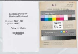 Entnazifizierung Walter Schacht, geb. 09.04.1905 (Finanzbeamter)