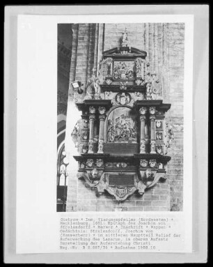 Epitaph des Joachim von Stralendorff